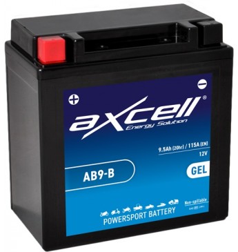 Akum. Axcell 9.5 Ah GEL -/+ 12V 115A 135x75x139mm