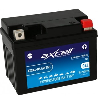 GEL 5Ah 70A -/+ 12V 113x70x85mm