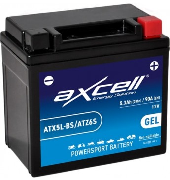 GEL 5Ah 90A -/+ 12V 113x70x105mm