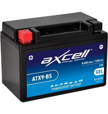 AXCELL GEL 8Ah 135A +/- 12V 150x87x105mm