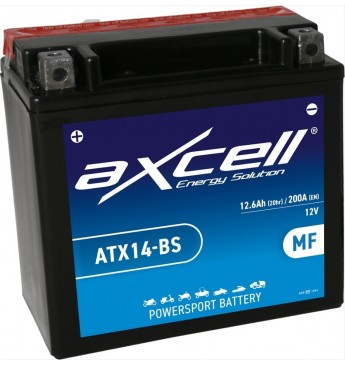 AXCELL MF 12Ah 200A +/- 12V akumuliatorius 150x87x145mm