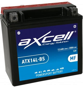 AXCELL MF 12Ah 200A -/+ 12V 150x87x145mm