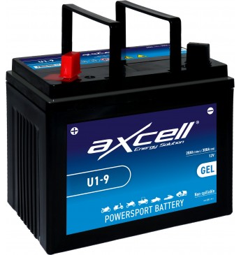 AXCELL Garden GEL 28Ah 300A +/- 12V 195x125x176mm