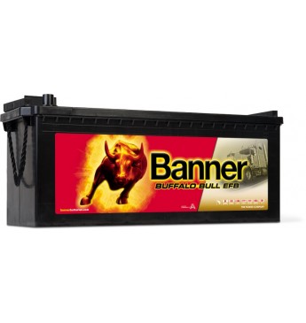 Aku Banner 190Ah 1050A Buffalo Bull EFB 12V 514X223X195/220MM