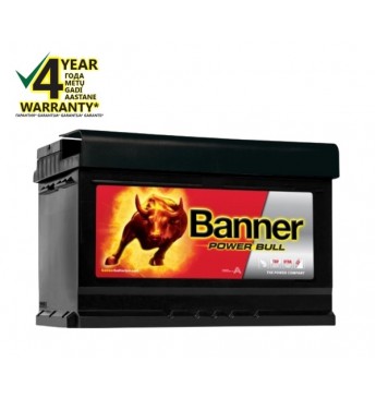 Aku Banner 84Ah 760A 12V Power PRO 315x175x190mm