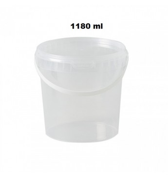 Cup 1180 ml with lid set (170 pcs.)