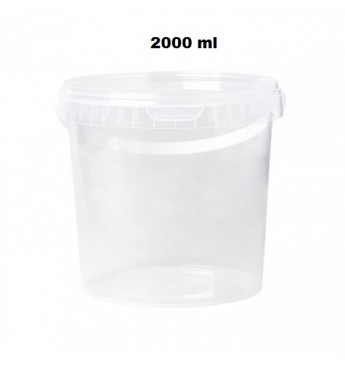Cup 2000 ml with lid set (84 pcs.)