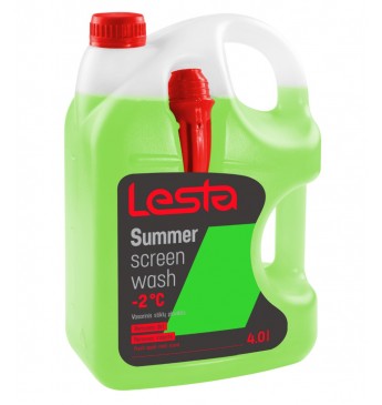 Summer screen wash 4 L Lesta with funnel 1X3