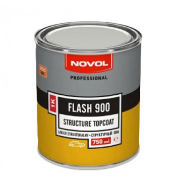FLASH 900 struktuurvärv MUST 1K 750ml