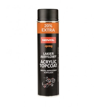 Aerosool värv MUST MATT SPRAY 600ml