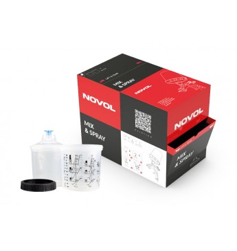 Novol Mix&spray Kit 400 ml, 125µ (50 pcs.)