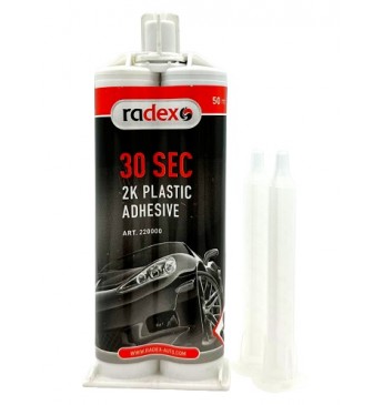 RADEX 2K plastikuliim 50ml (30 sek.)