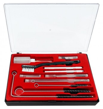 Spray-gun cleaning set (22 pcs. in plastic box)