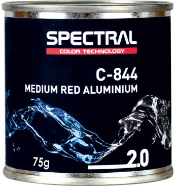 C-844 MEDIUM RED ALUMINIUM 75g