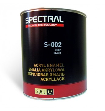 Acrylic enamel S-002 DEEP BLACK  3.5L