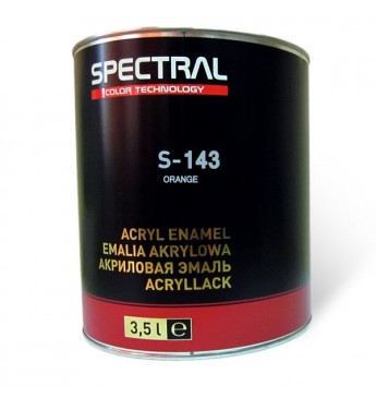 Acrylic enamel S-143 ORANGE   3.5L