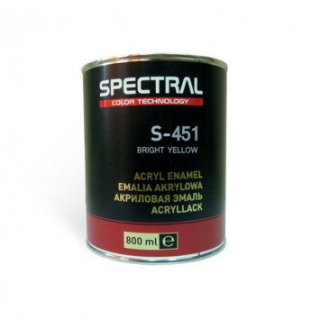 Acrylic enamel S-451 BRIGHT YELLOW  0.8L