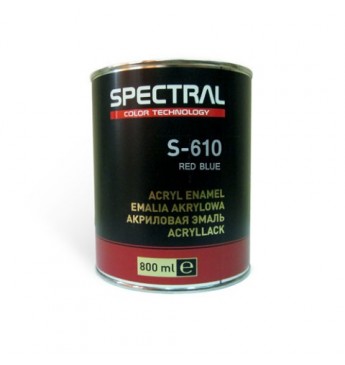 Acrylic enamel S-610 RED BLUE 0.8L