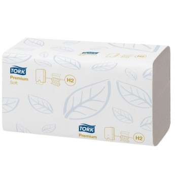 Tork Premium Interfold hand towel, H2, 2 ply, 150 towels.