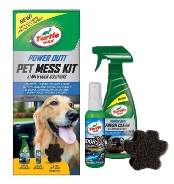| Turtle Wax® Power Out! Pet Mess Kit