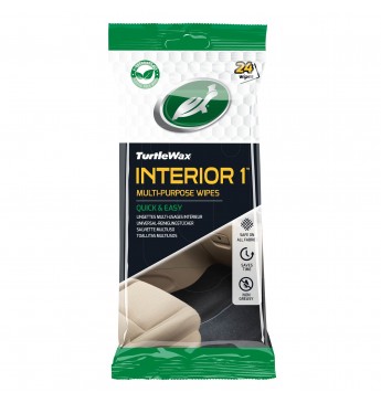 INTERIOR 1 WIPES 24PK X6